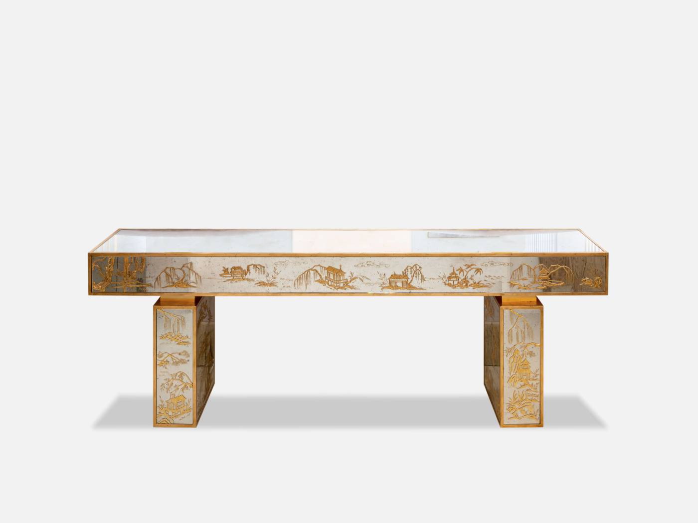 ART. 2412 – C.G. Capelletti Italian Luxury Classic Console. Made in Italy classic interior design